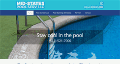Desktop Screenshot of midstatespoolservice.com